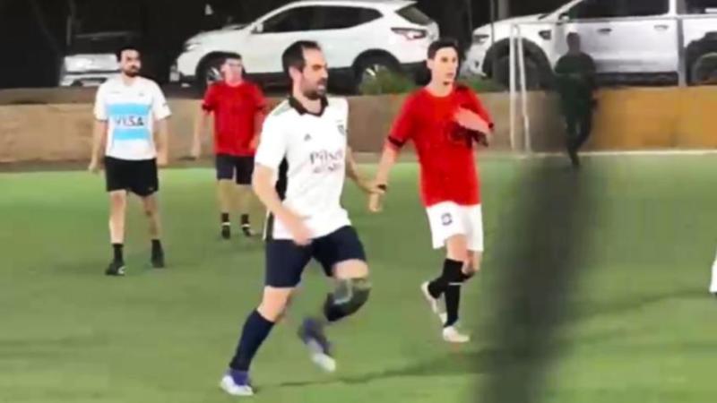 Ex-Ante - Ministro Grau jugando futbolito