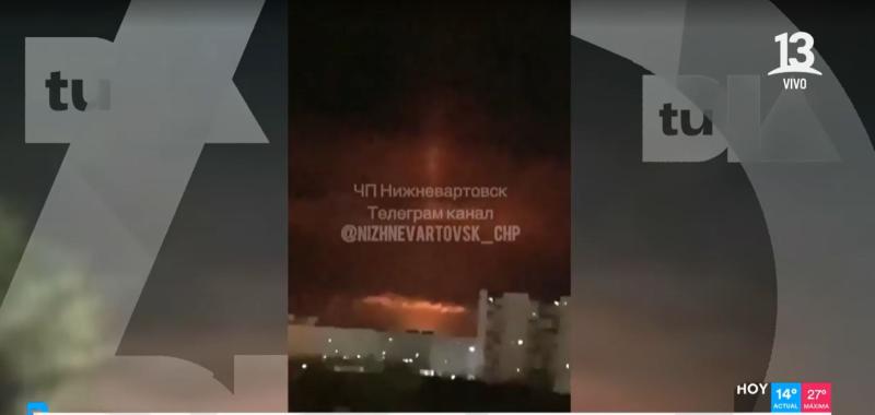 Canal 13 - Fenómeno atmosférico también se vio en Rusia