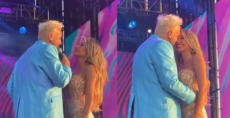 Instagram (captura) - Francisco Kaminski y Camila Andrade en el Festival de Puente Alto