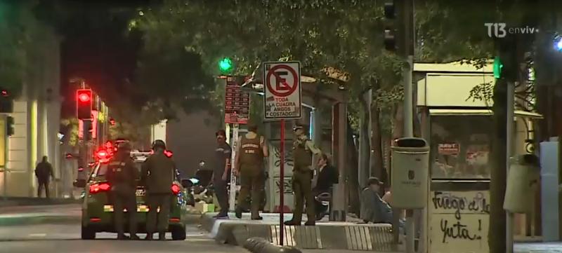 Granada de juguete provoca operativo policial en Santiago | T13