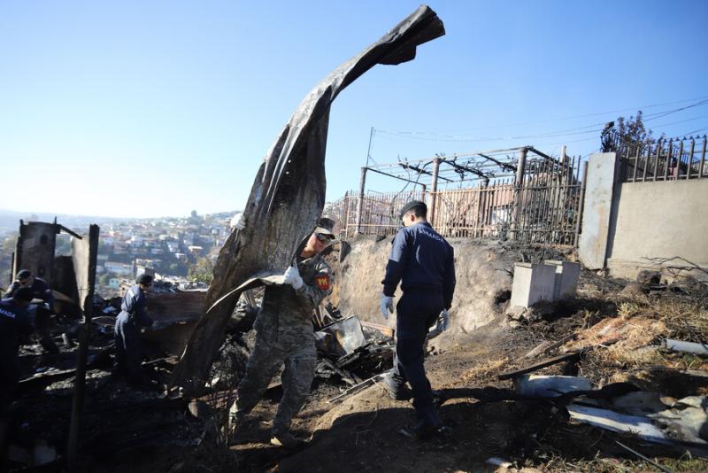 Agencia Uno - Incendios en Valparaíso
