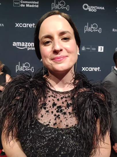 Maite Alberdi en los Premios Platino con "La Memoria Infinita"