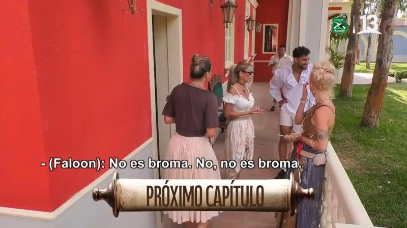 Canal 13 - Pelea entre Oriana Marzoli y Faloon Larraguibel en '¿Ganar o Servir?'