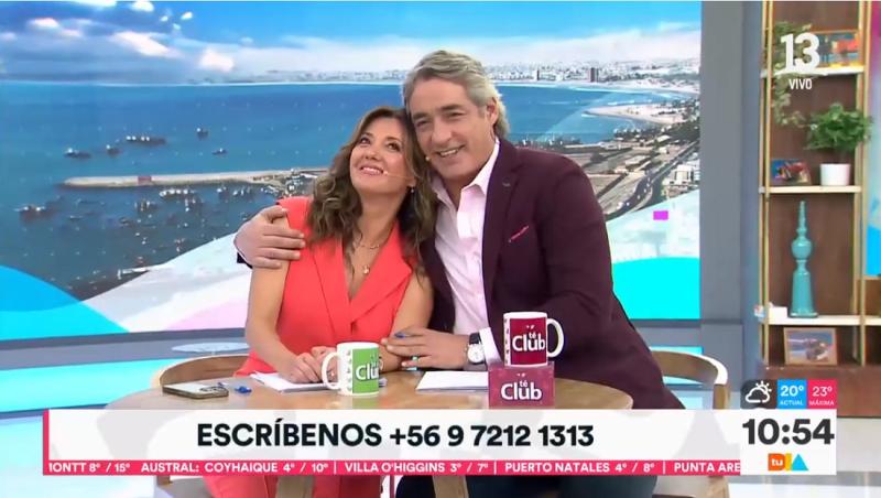 Canal 13 - Priscilla Vargas y José Luis Repenning en Tu Día