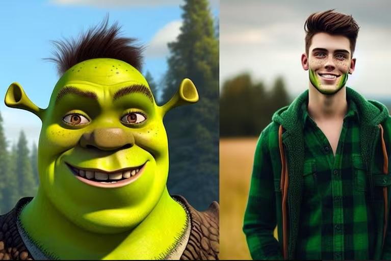 Shrek en la vida real, según la IA - La Nación