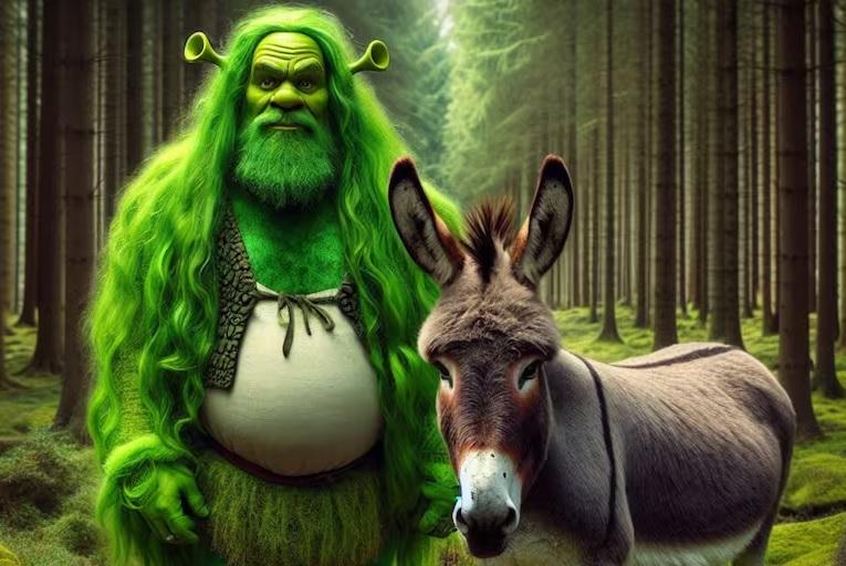 Shrek en la vida real, según la IA - La Nación