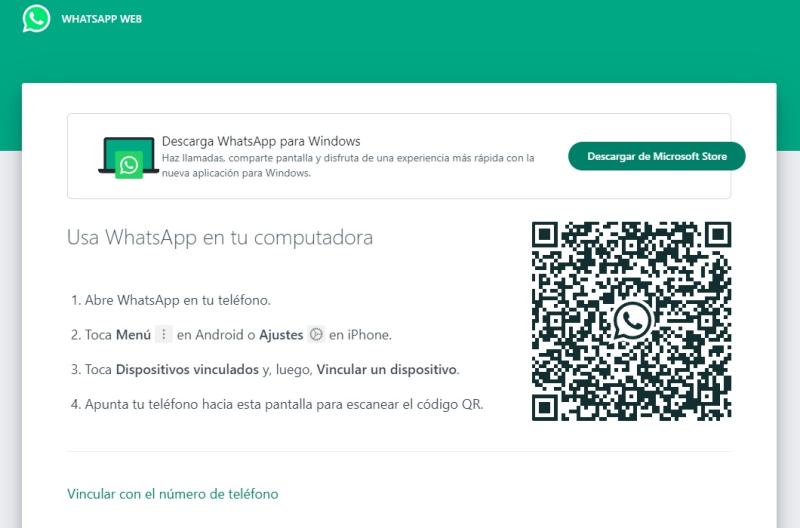 Pantalazo WhatsApp Web