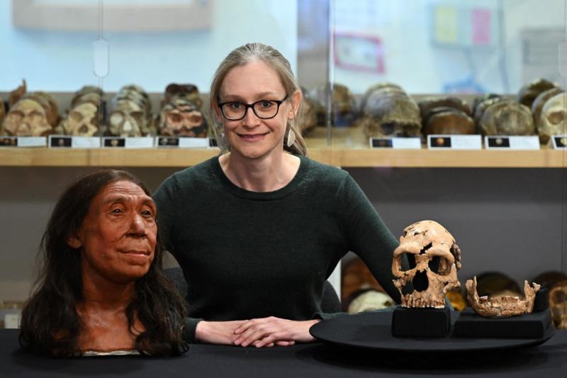 Investigadores británicos reconstruyen el rostro de una mujer neandertal