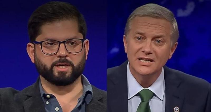 Agencia Uno - Gabriel Boric y José Antonio Kast