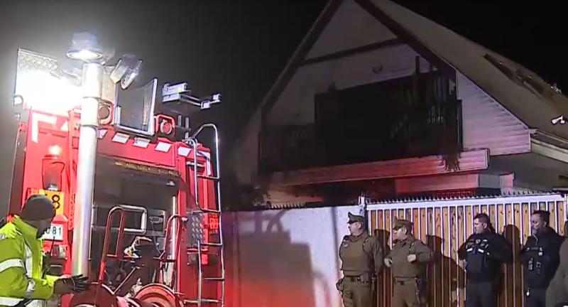 Incendio en casa de Mariana Derderián - T13