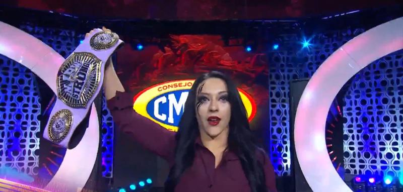 Captura AEW - Stephanie Vaquer