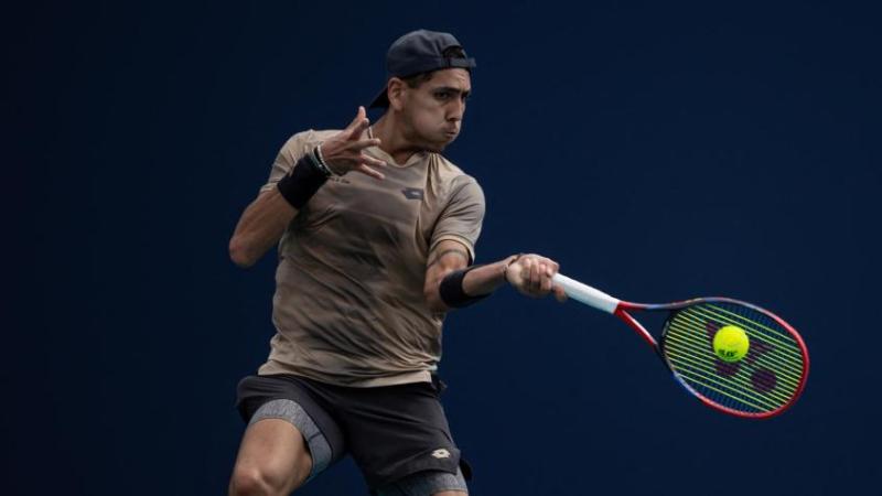 Alejandro Tabilo avanzó a semifinales de del Challenger Aix en Provence. / AFP