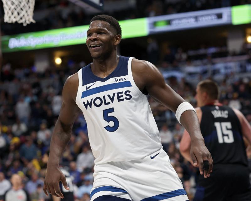 Anthony Edwards es la nueva estrella de la NBA - Créditos: AFP