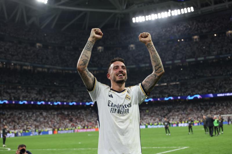 Joselu, el héroe del Real Madrid ante Bayern Munich - Crédito: AFP