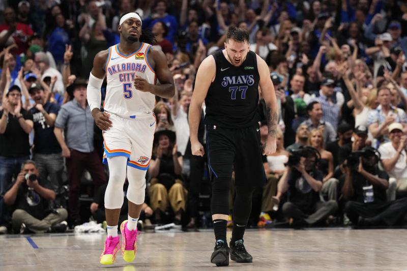Luka Doncic una vez más fue la gran figura de Dallas Mavericks en la NBA - Créditos: AFP