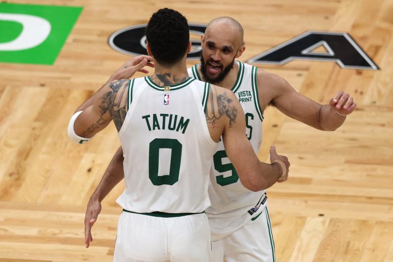 Boston Celtic ganó sus dos partidos de local en las finales del Este de la NBA - Créditos: AFP