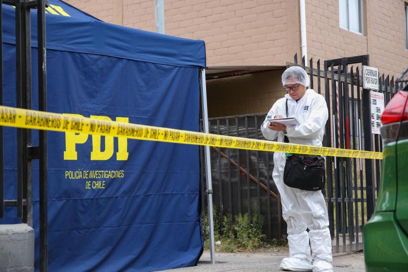 Ref. Agencia Uno - Hombre muere de un disparo en San Bernardo