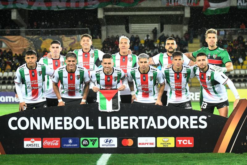 Palestino quiere clasificar a octavos de final de la Copa Libertadores - Crédito: Agencia Uno.
