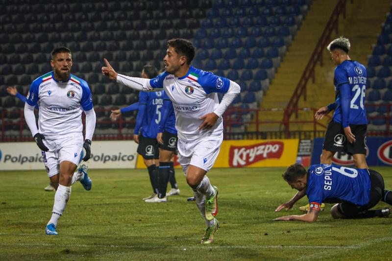 Audax Italiano venció a Huachipato y escapa de las últimas posiciones - Crédito: Agencia Uno.