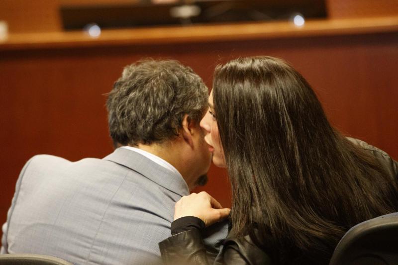 Daniela Aránguiz en audiencia de preparación - Agencia Uno