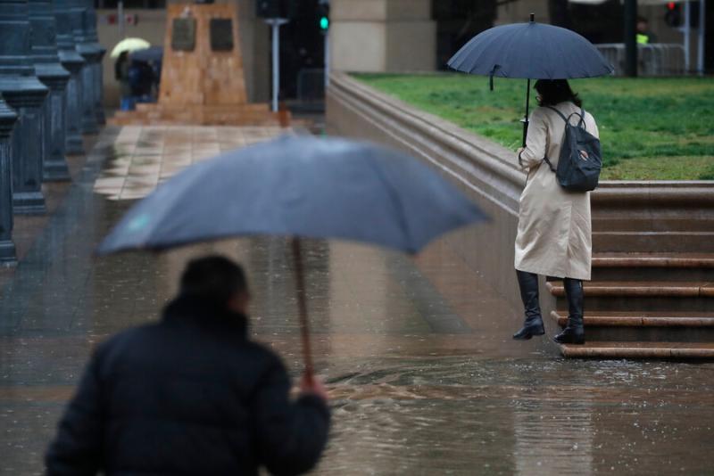 Aton - Sistema frontal en el sur de Chile