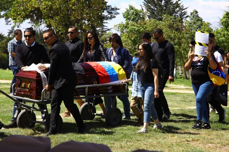 Funeral de Ronald Ojeda - Aton