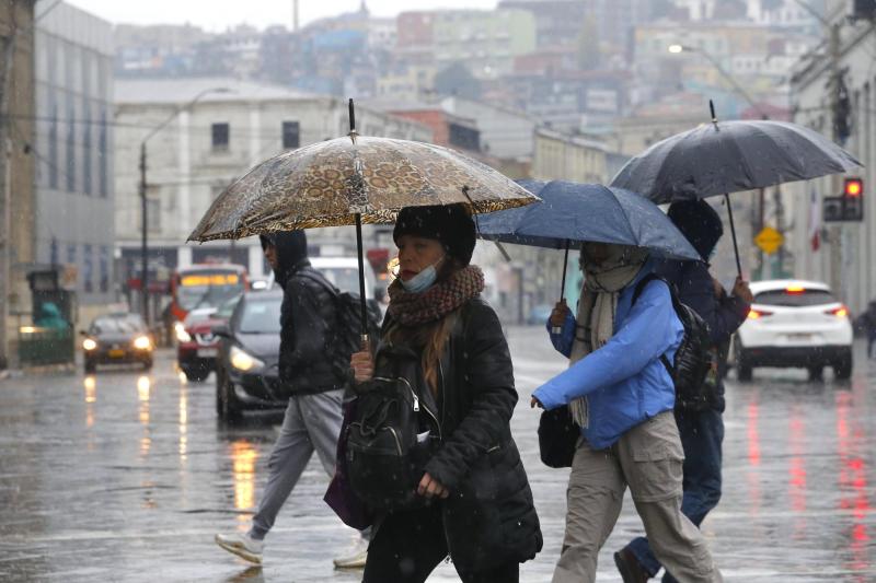Lluvia en la zona central - Aton, archivo