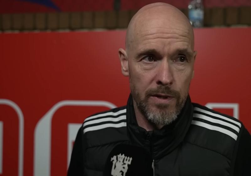 Erik Ten Haag tendría sus días contados como DT del Manchester United / Créditos: MU