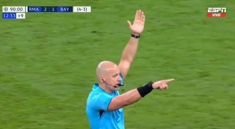 El duelo entre Real Madrid y Bayern Múnich terminó con polémica. / Foto: Captura