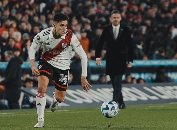 Pablo Solari se llenó de críticas tras eliminación de River Plate en Copa Argentina/ Foto: Instagram