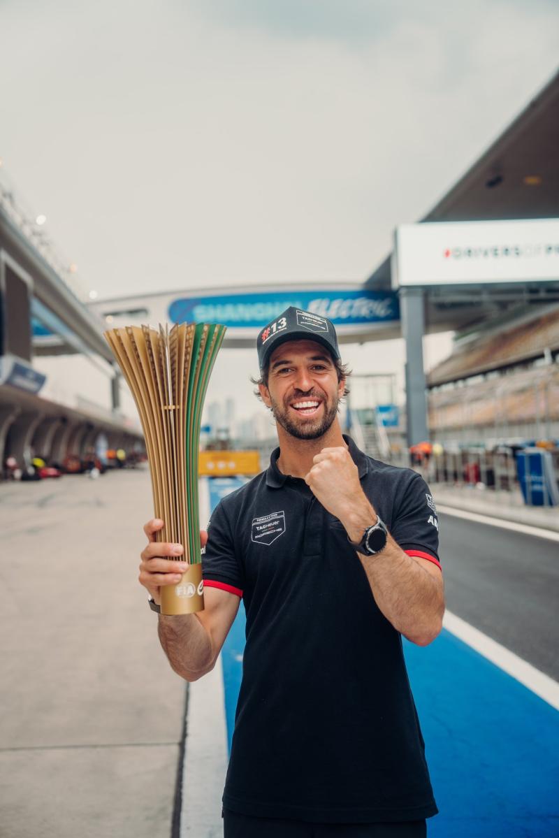 António Félix da Costa triunfó en el E-Prix Shanghai de la Fórmula E / Créditos: Porsche