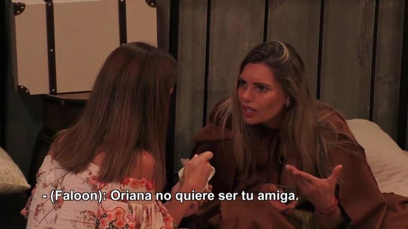 Faloon le dice a Gala que Oriana "no quiere ser tu amiga"