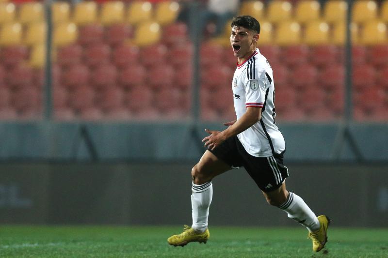 Alexander Oroz sería la gran novedad de Colo Colo ante Iquique / Créditos: Photosport