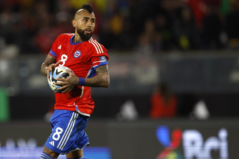 Conmebol ignoró por completo a Arturo Vidal. / Photosport