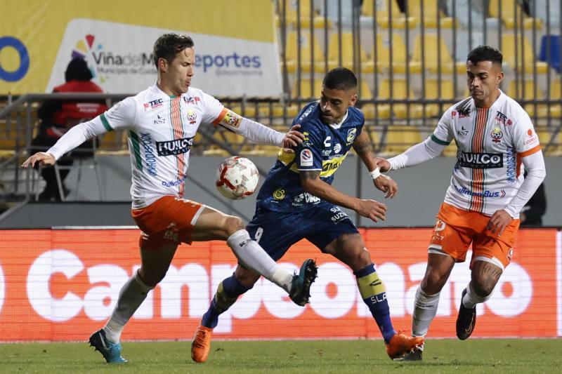 Cobresal y Everton igualaron 3-3 en el Sausalito / Créditos: Photosport