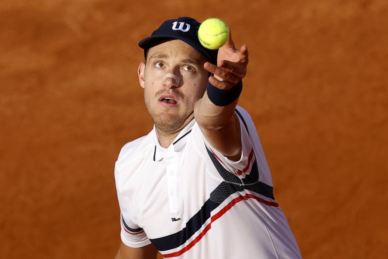 Nicolás Jarry avanza a paso firme en el Masters 1000 de Roma. / Photosport