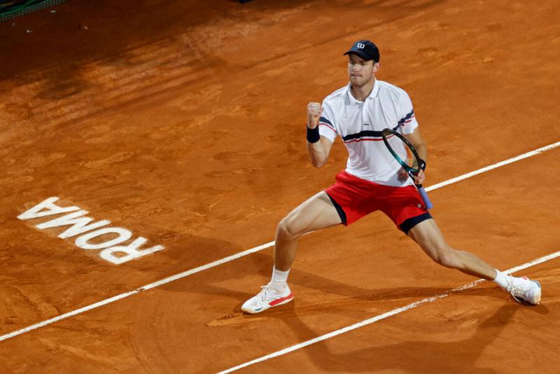 Nicolás Jarry enfrentará a Alexander Zverev en la final de Roma - AFP