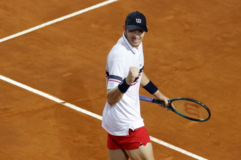 Nicolás Jarry celebró su primera final de Masters 1000 en Roma - Créditos: Photosport