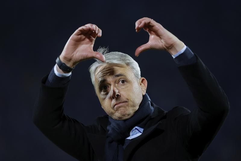 Tiago Nunes, entrenador de la UC - Crédito: Photosport