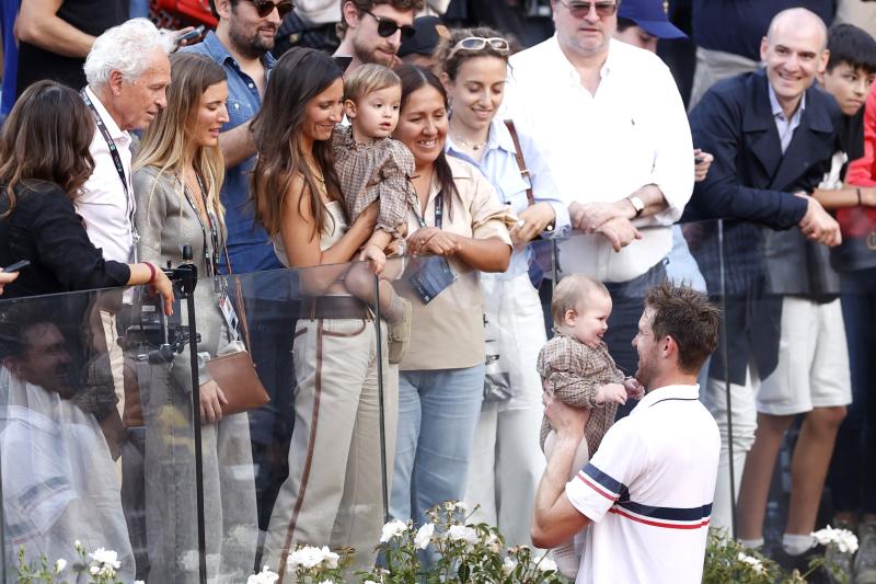 Nicolás Jarry estuvo acompañado junto a su familia en todo momento - Créditos: Photosport