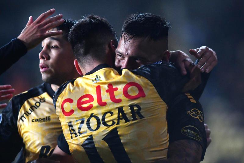 Coquimbo Unido festejó la apertura de la cuenta, pero no le alcanzó - Créditos: Photosport