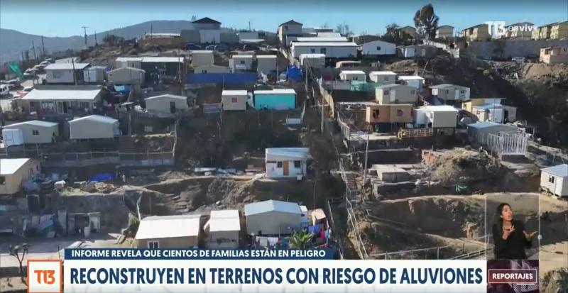 T13 - Construyen viviendas de emergencias en zonas no habilitadas