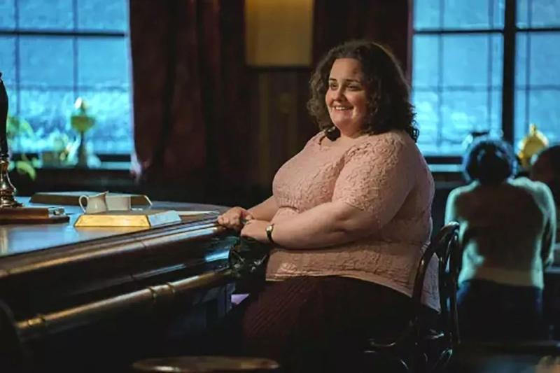 Netflix - Jessica Gunning interpretando a Martha Scott en Bebé reno