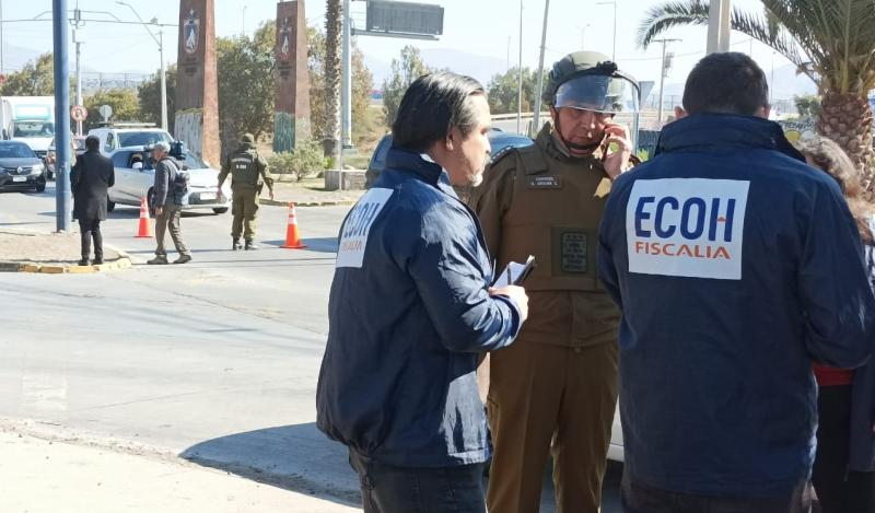 Balacera en la comuna de Maipú - Fiscalía