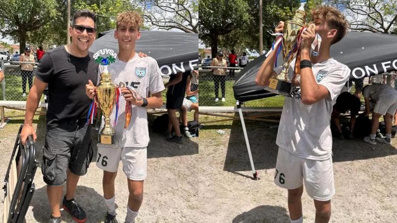 Instagram - Rafael Araneda y su hijo Vicente