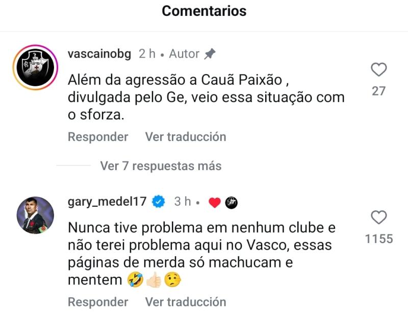 Gary Medel se defendió de las acusaciones a través de sus redes sociales. / Foto: Instagram