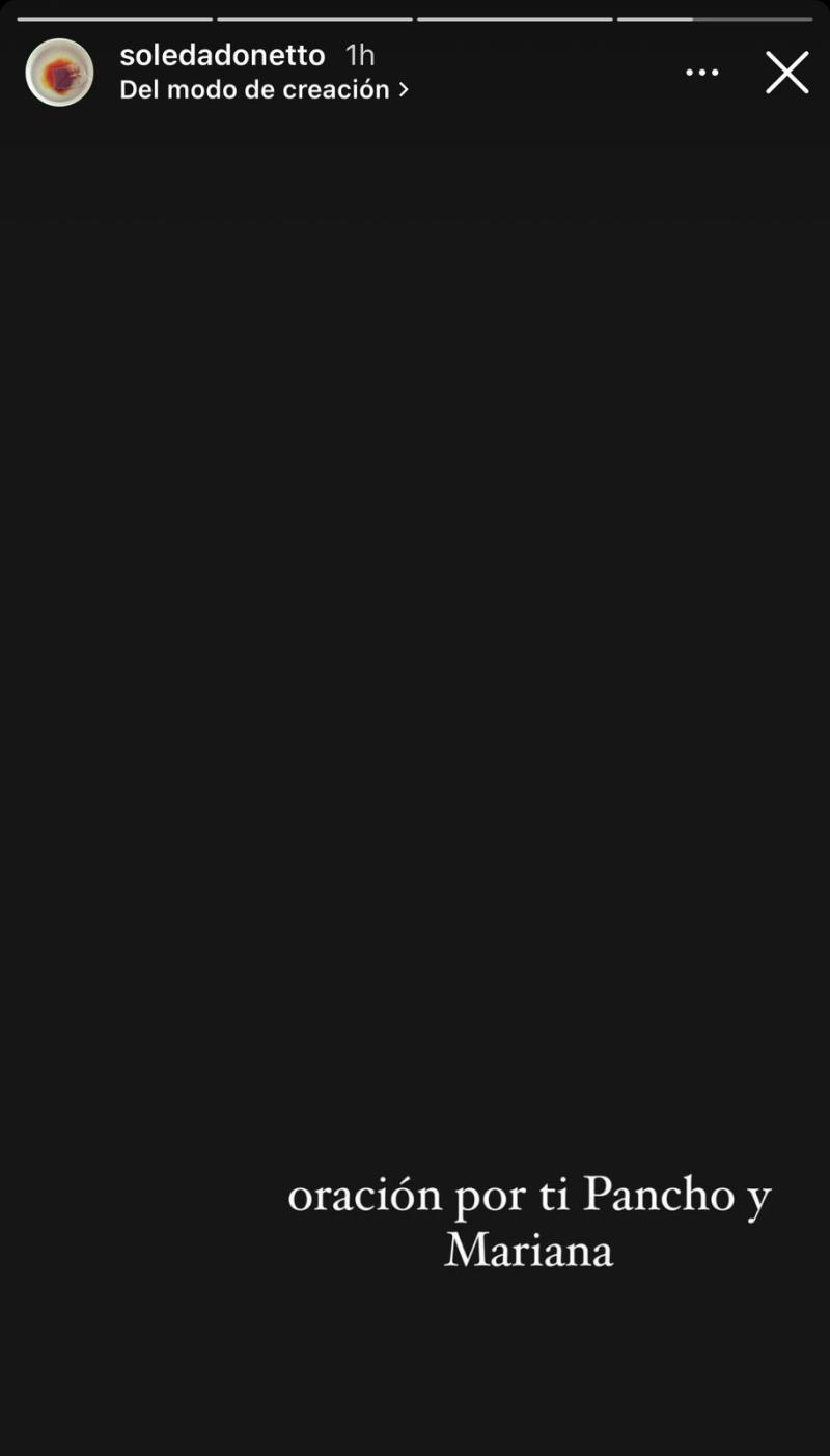 Instagram - Mensaje de Soledad Onetto