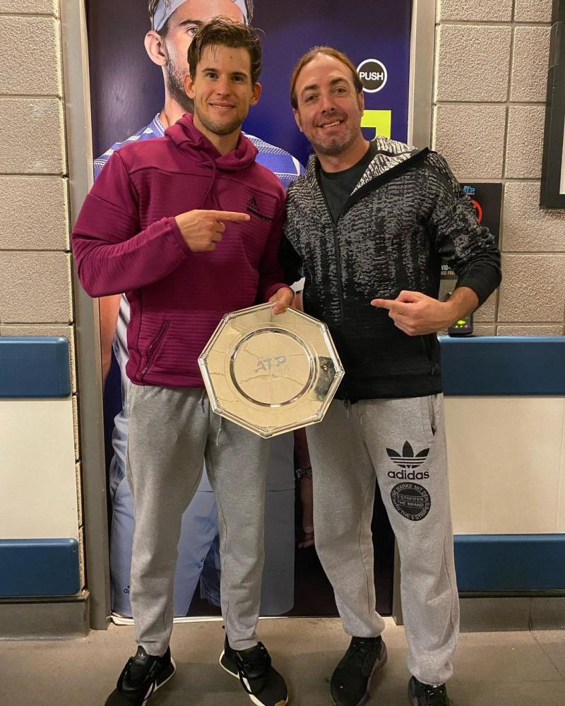 Dominic Thiem le pondrá fin a su carrera - Crédito: Instagram @massunico