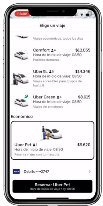 Uber - Aplicación de transporte