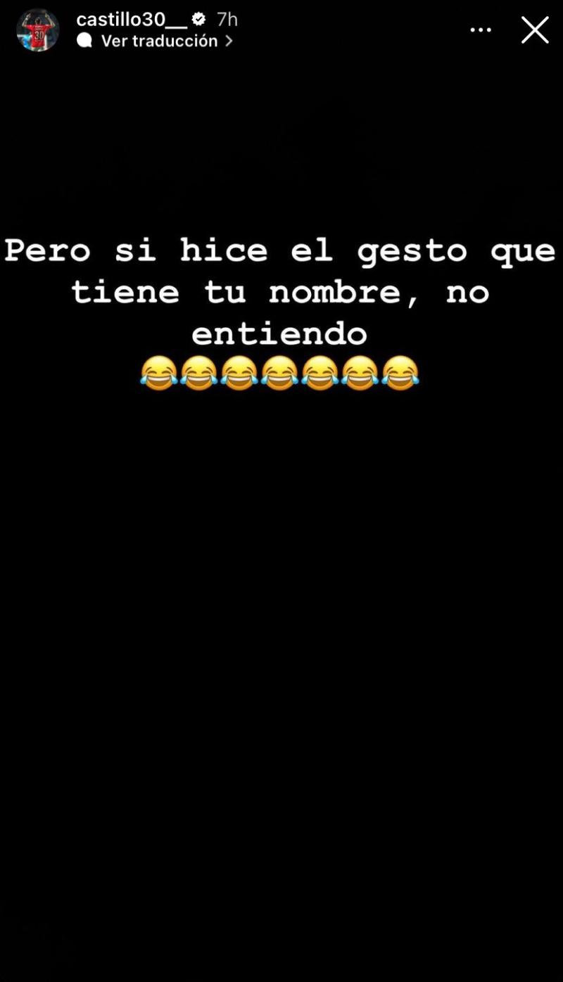 El mensaje de Nicolás Castillo a Patricio Yáñez - Crédito: Instagram
